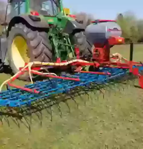 Opico Narrow Fold Harrow & Seeder